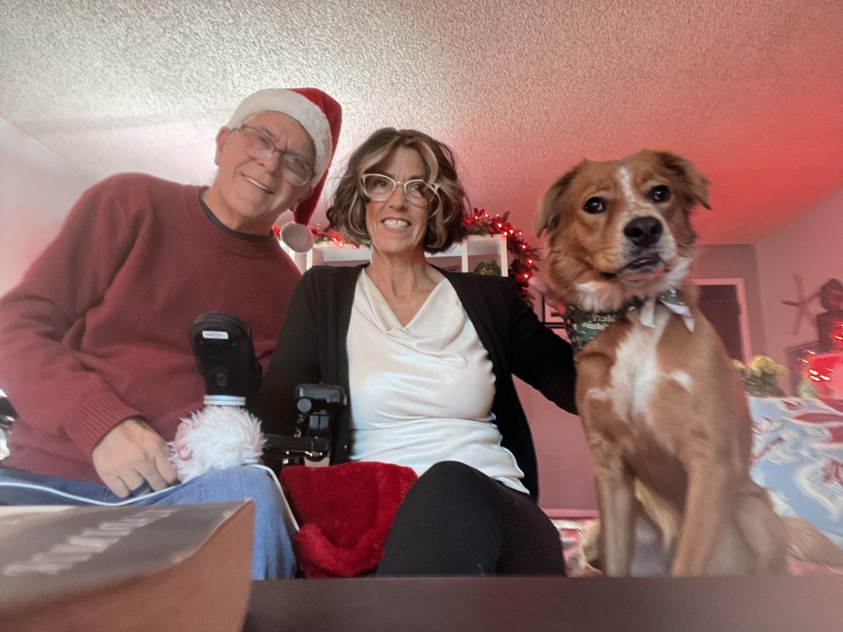 (L to R) Don, Camille, and Willow